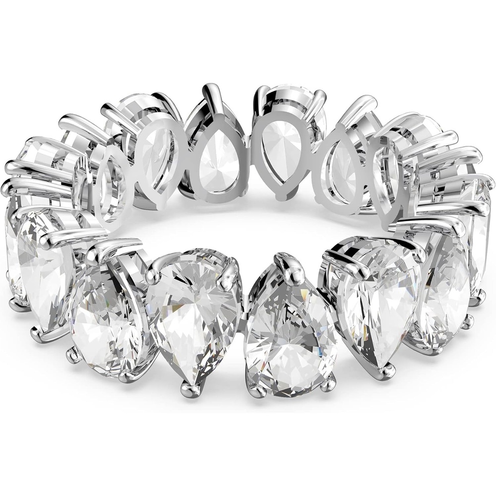 image:imageSwarovski Matrix Vittore Ring PearShaped Crystal Stones Rhodium FinishClassic
