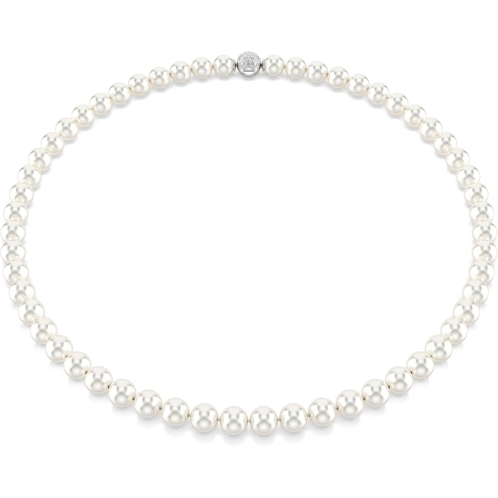 image:imageSwarovski Matrix necklace Crystal pearl White Rhodium plated