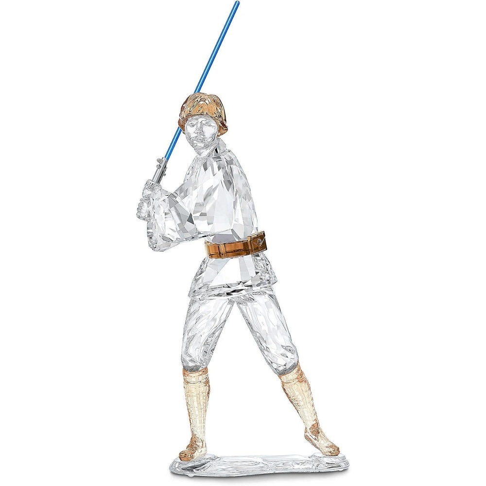 image:imageSwarovski Star Wars Luke Skywalker Crystal Figurine White and Clear CrystalsStar Wars Luke Skywalker