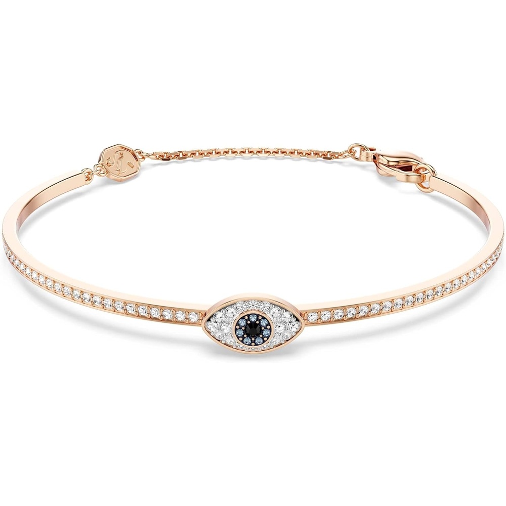 image:imageSwarovski Symbolica bangle Eye Multicolored Rose goldtSwarovski One plated
