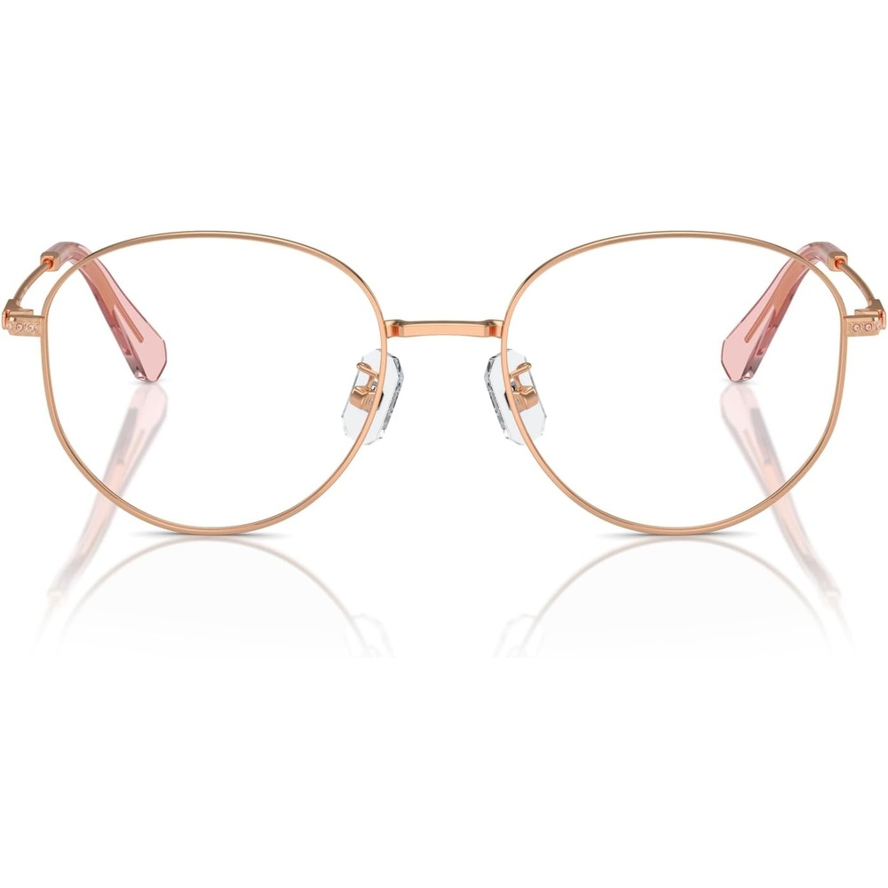 image:imageSwarovski Womens Sk1016d Round Prescription Eyewear FramesRose GoldDemo Lens
