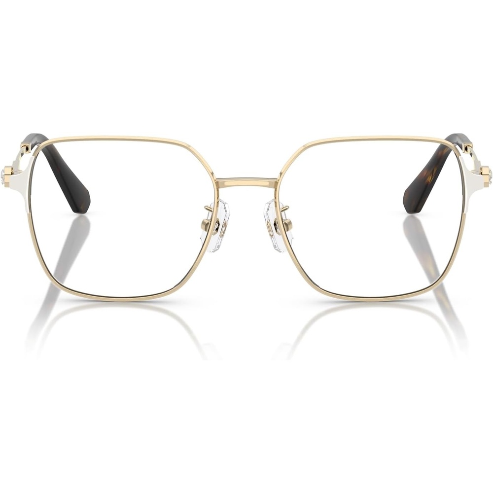 image:imageSwarovski Womens Sk1020d Square Prescription Eyewear FramesPale GoldDemo Lens