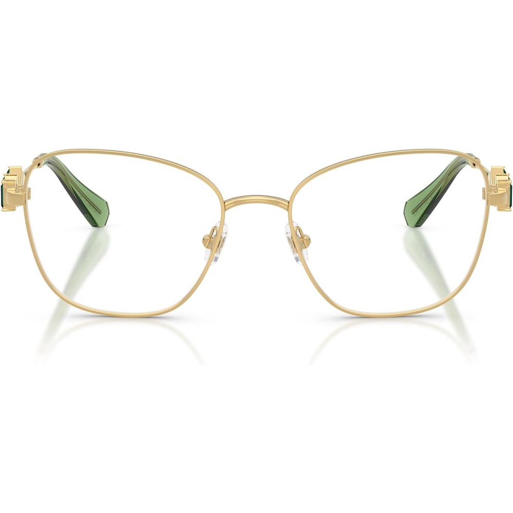 image:imageSwarovski Womens Sk1025 Square Prescription Eyewear FramesGoldDemo Lens