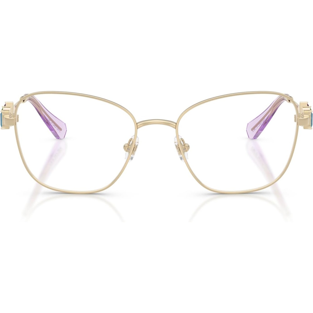 image:imageSwarovski Womens Sk1025 Square Prescription Eyewear FramesPale GoldDemo Lens