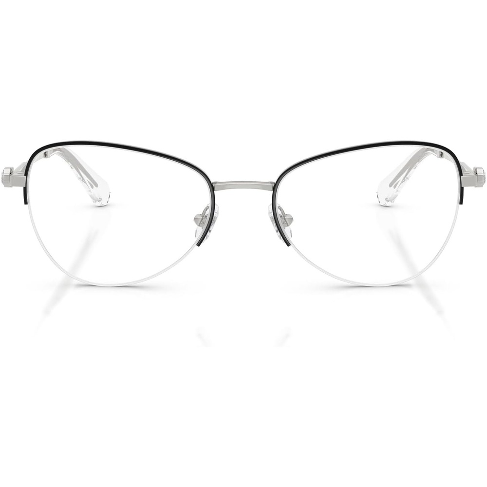 image:imageSwarovski Womens Sk1032 Oval Prescription Eyewear FramesBlackDemo Lens