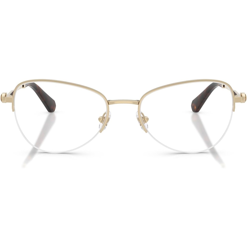 image:imageSwarovski Womens Sk1032 Oval Prescription Eyewear FramesPale GoldDemo Lens