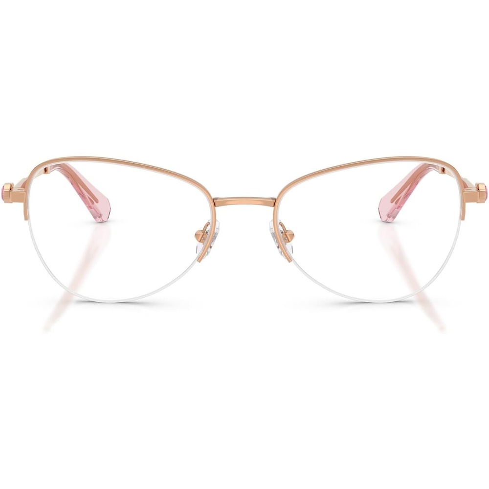 image:imageSwarovski Womens Sk1032 Oval Prescription Eyewear FramesRose GoldDemo Lens