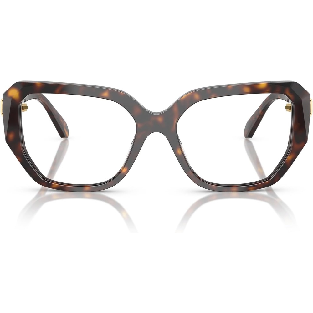 image:imageSwarovski Womens Sk2035 Square Prescription Eyewear FramesHavanaDemo Lens