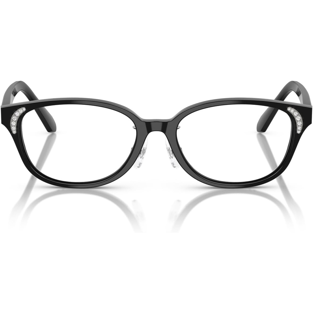 image:imageSwarovski Womens Sk2040d Oval Prescription Eyewear FramesBlackDemo Lens