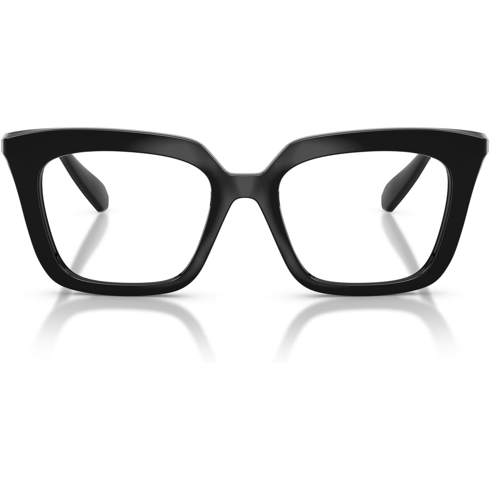 image:imageSwarovski Womens Sk2043 Square Prescription Eyewear FramesBlackDemo Lens