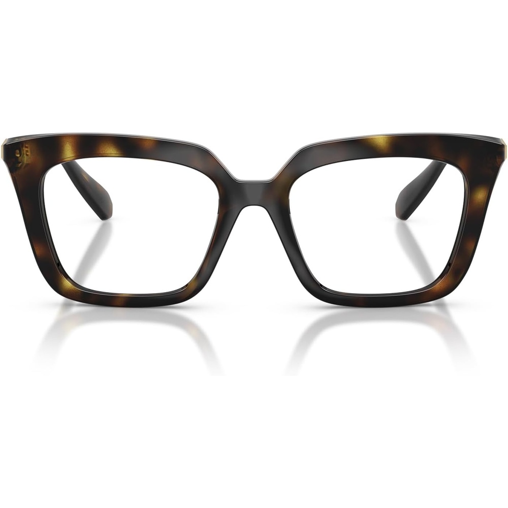 image:imageSwarovski Womens Sk2043 Square Prescription Eyewear FramesHavanaDemo Lens
