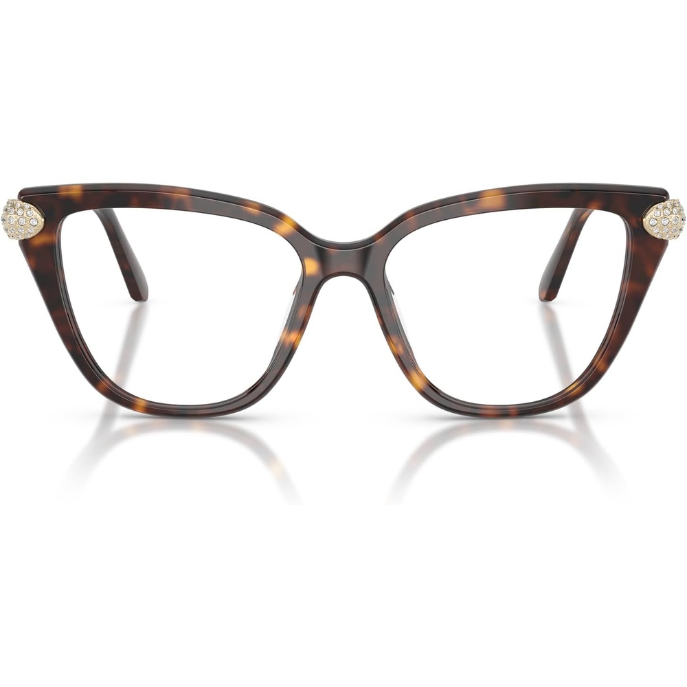 image:imageSwarovski Womens Sk2045 Cat Eye Prescription Eyewear FramesHavanaDemo Lens