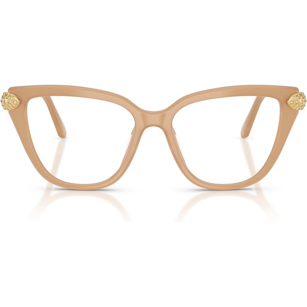 image:imageSwarovski Womens Sk2045 Cat Eye Prescription Eyewear FramesMilky BeigeDemo Lens