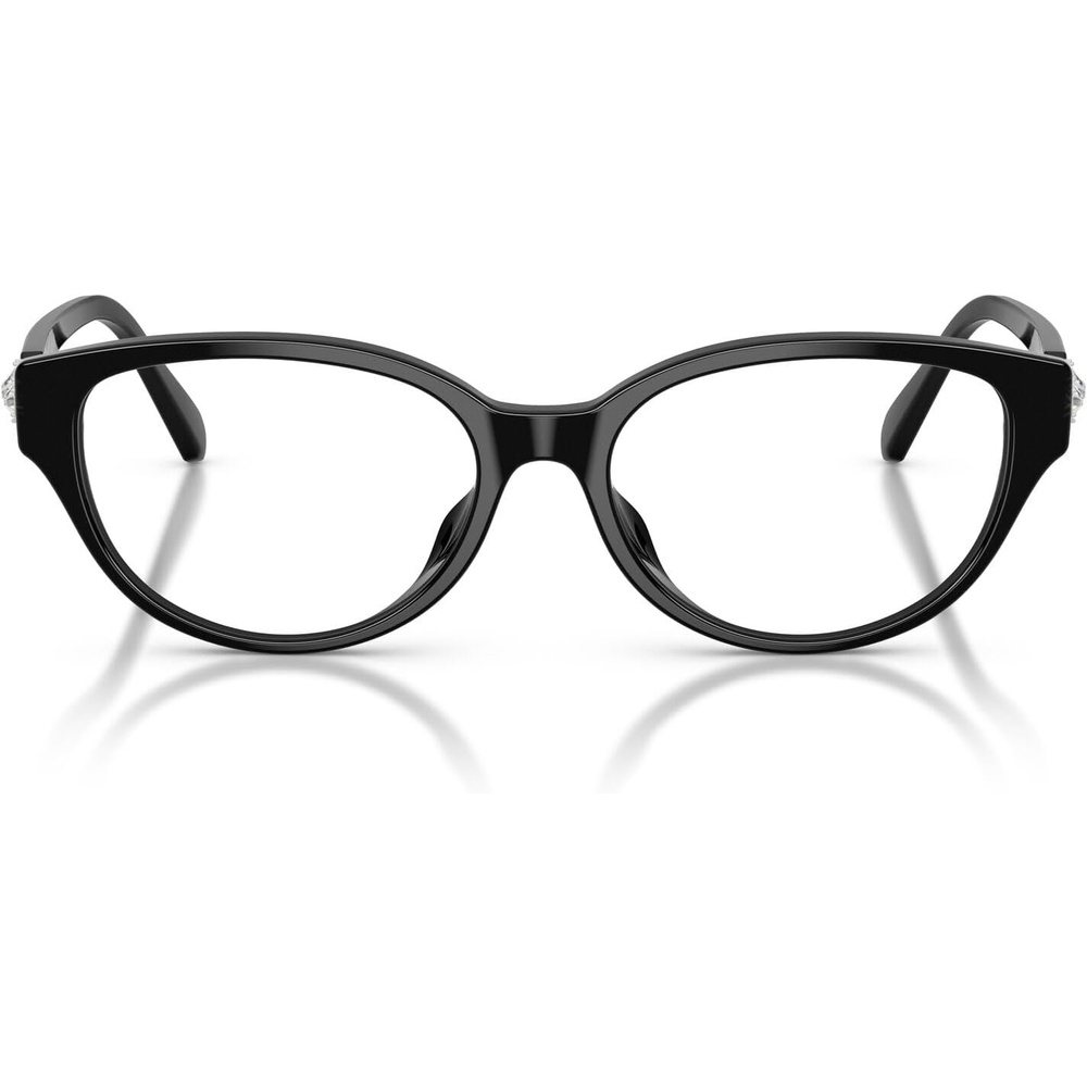 image:imageSwarovski Womens Sk2058d Round Prescription Eyewear FramesBlackDemo Lens