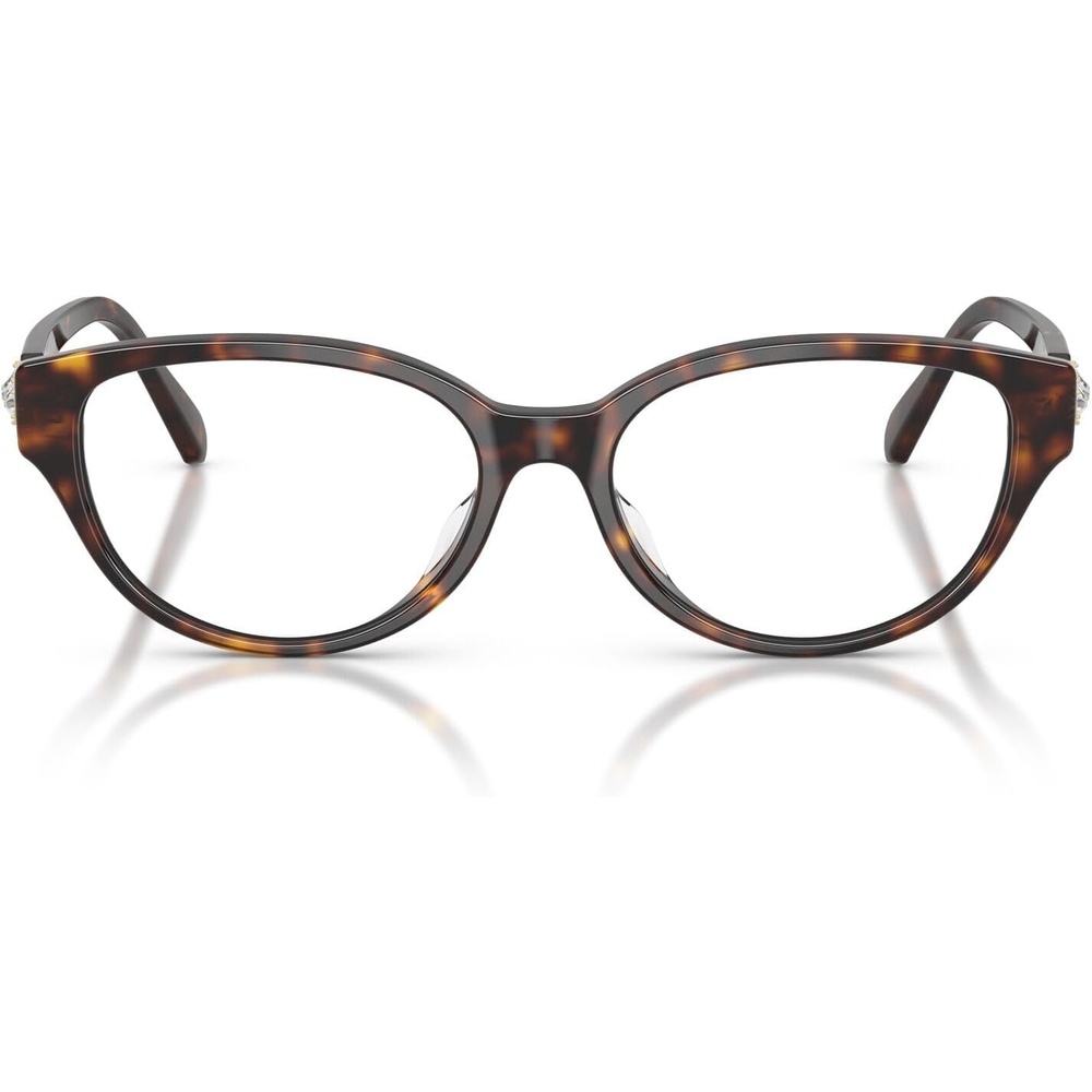 image:imageSwarovski Womens Sk2058d Round Prescription Eyewear FramesHavanaDemo Lens