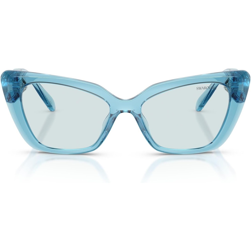image:imageSwarovski Womens Sk6047Transparent Light BluePhotochromic Azure Polarized