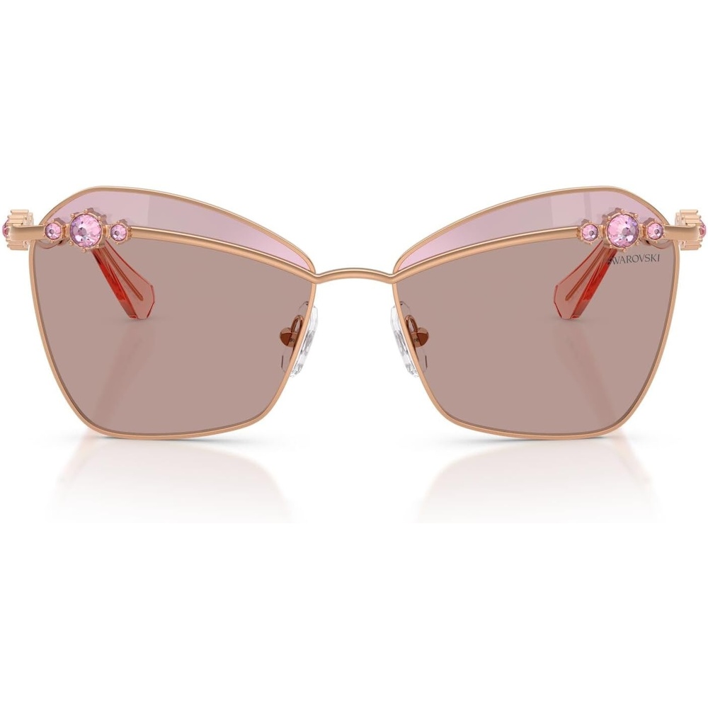 image:imageSwarovski Womens Sk7040Rose GoldPurple Brown Tampo Swar Pink