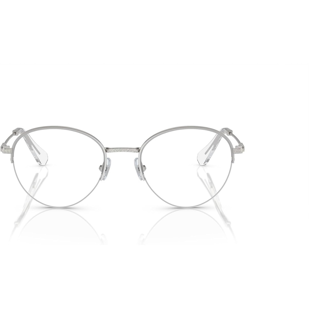 image:imageSwarovski womens Sk1004 Round Prescription Eyewear FramesSilverDemo Lens
