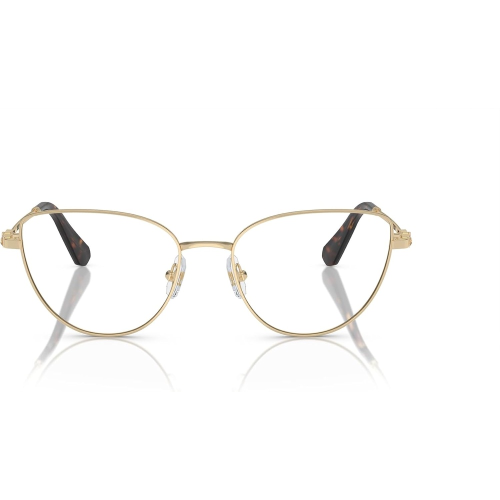 image:imageSwarovski womens Sk1007 Cat Eye Prescription Eyewear FramesPale GoldHavanaDemo Lens