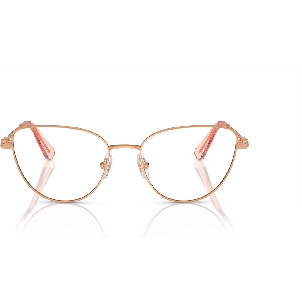 image:imageSwarovski womens Sk1007 Cat Eye Prescription Eyewear FramesRose GoldDemo Lens
