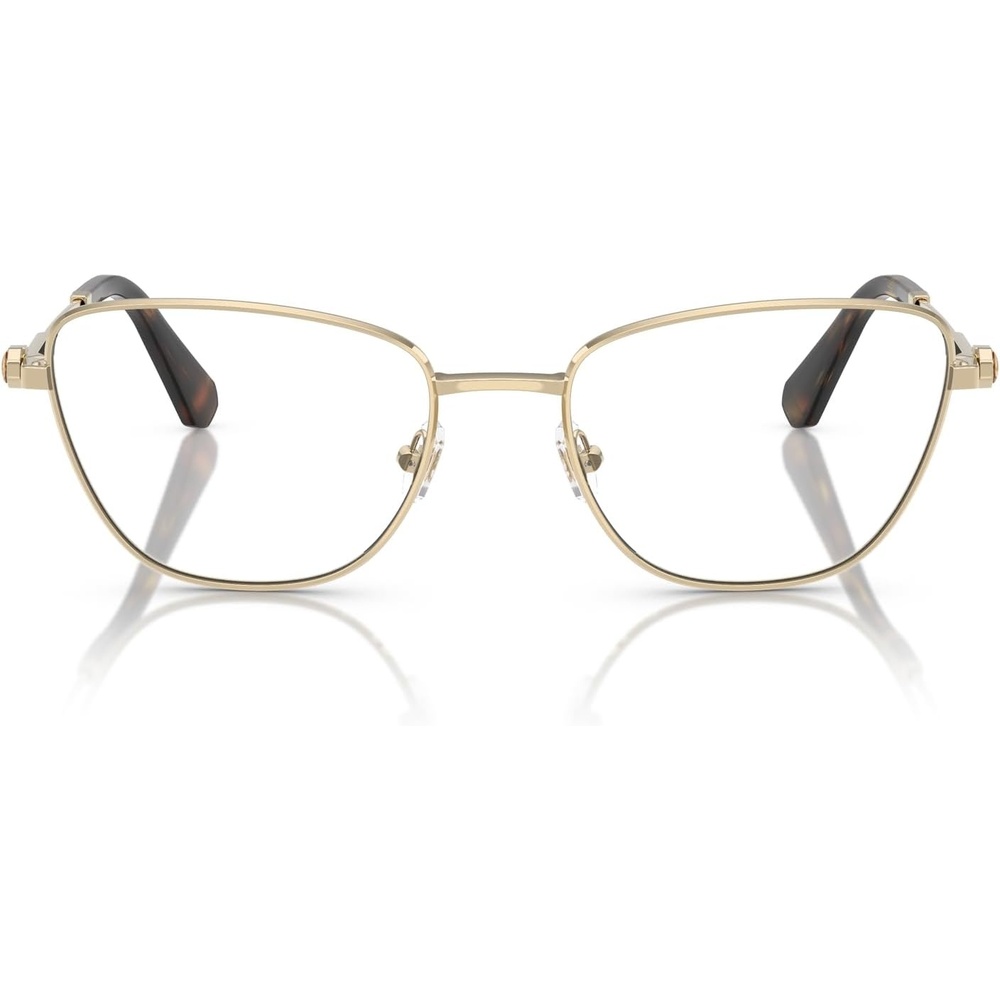 image:imageSwarovski womens Sk1018 Cat Eye Prescription Eyewear FramesPale GoldDemo Lens