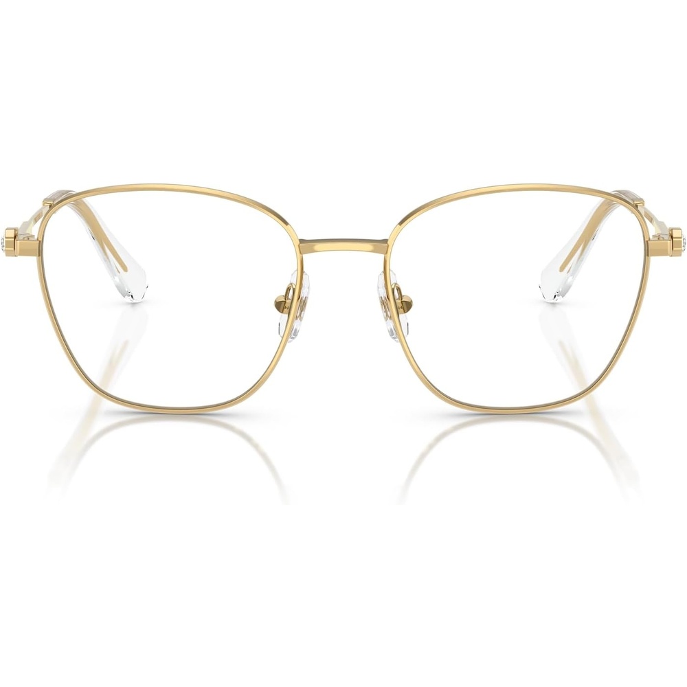 image:imageSwarovski womens Sk1019 Square Prescription Eyewear FramesGoldDemo Lens