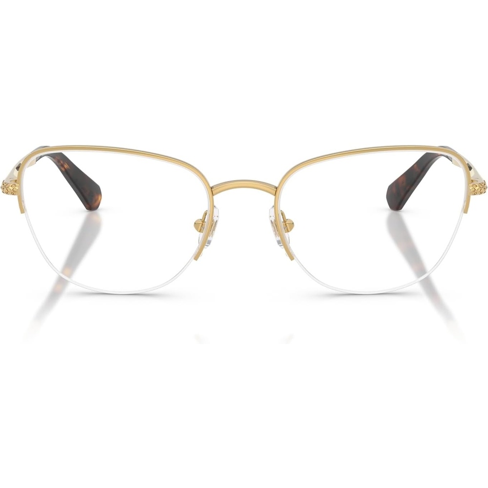 image:imageSwarovski womens Sk1023 Cat Eye Prescription Eyewear FramesGoldDemo Lens