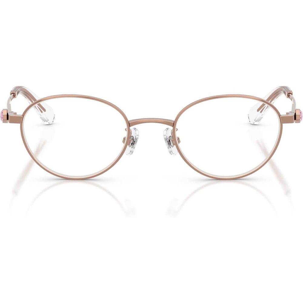 image:imageSwarovski womens Sk1028td Round Prescription Eyewear FramesRose GoldDemo Lens