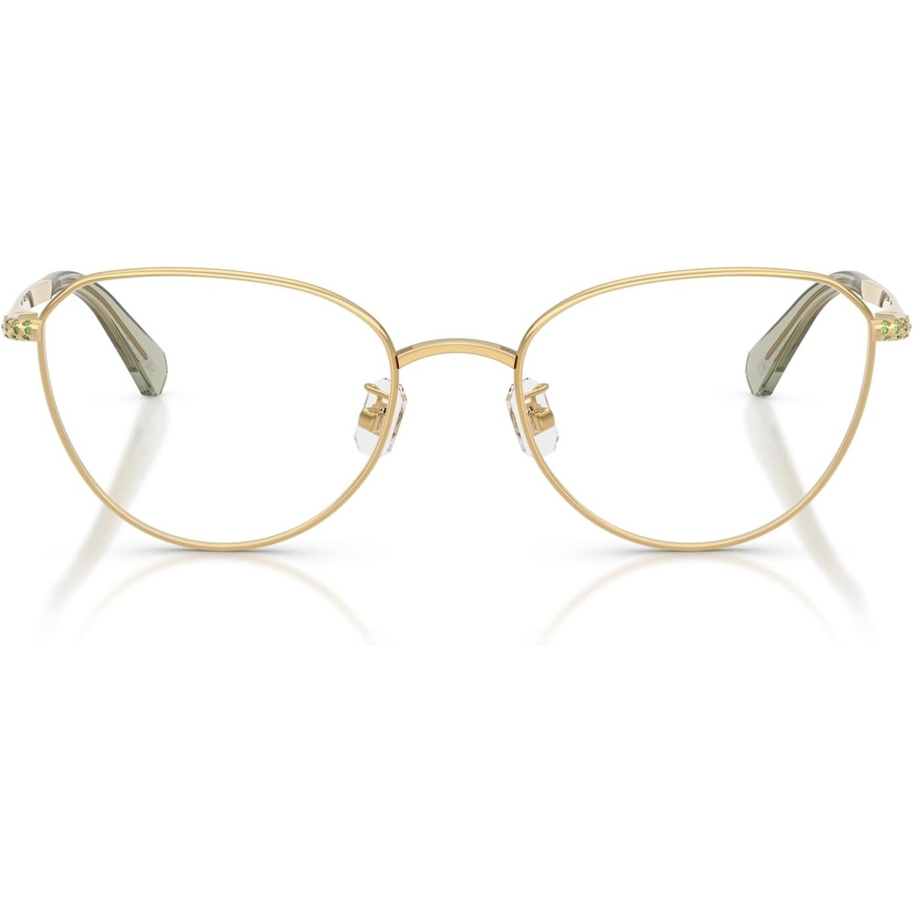 image:imageSwarovski womens Sk1029d Round Prescription Eyewear FramesGoldDemo Lens