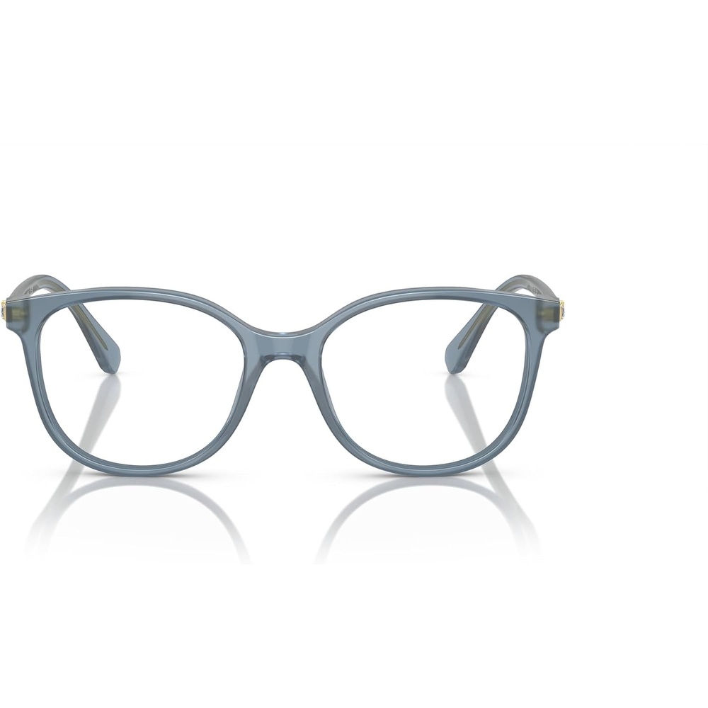 image:imageSwarovski womens Sk2002 Square Prescription Eyewear FramesOpaline BlueDemo Lens