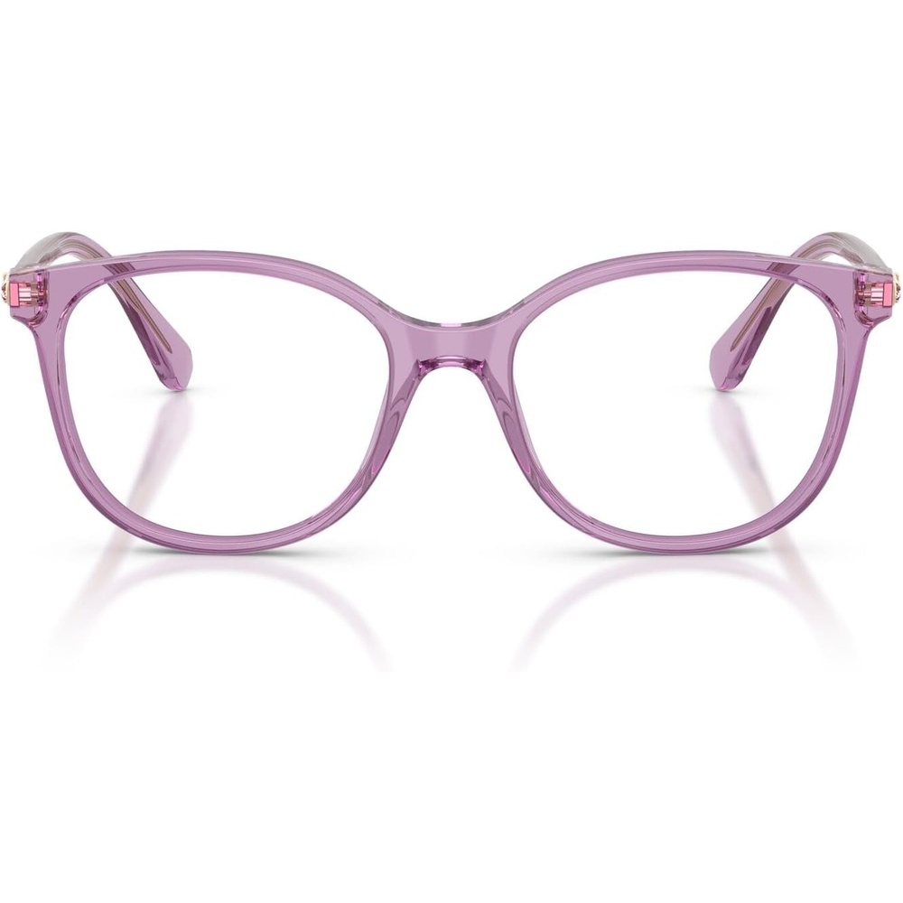 image:imageSwarovski womens Sk2002 Square Prescription Eyewear FramesTransaprent AmethystDemo Lens