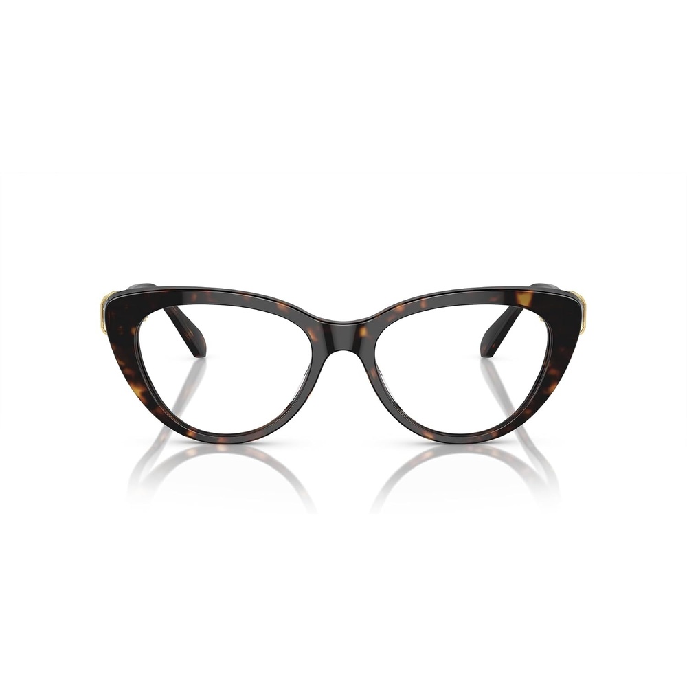 image:imageSwarovski womens Sk2005 Cat Eye Prescription Eyewear FramesDark HavanaDemo Lens