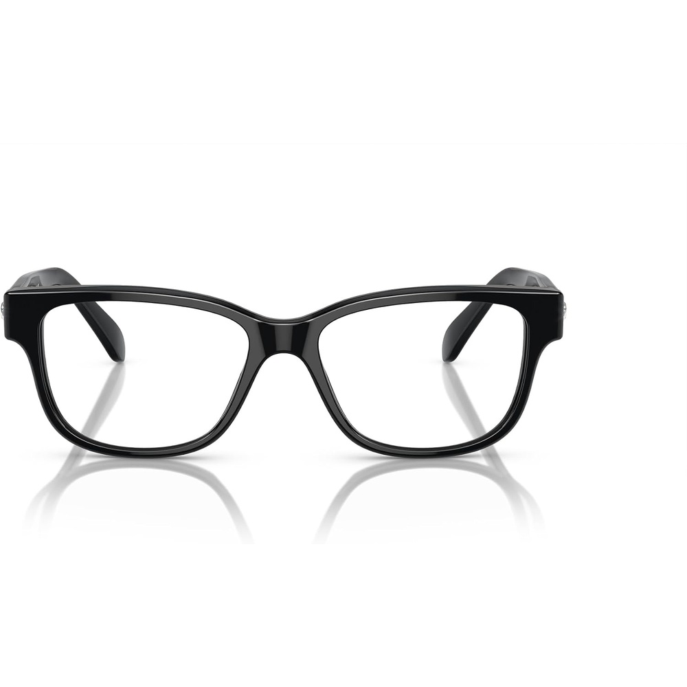 image:imageSwarovski womens Sk2007 Square Prescription Eyewear FramesBlackDemo Lens