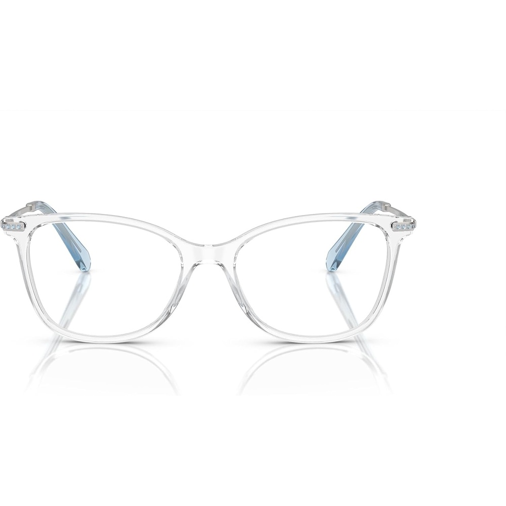 image:imageSwarovski womens Sk2010 Square Prescription Eyewear FramesCrystalDemo Lens