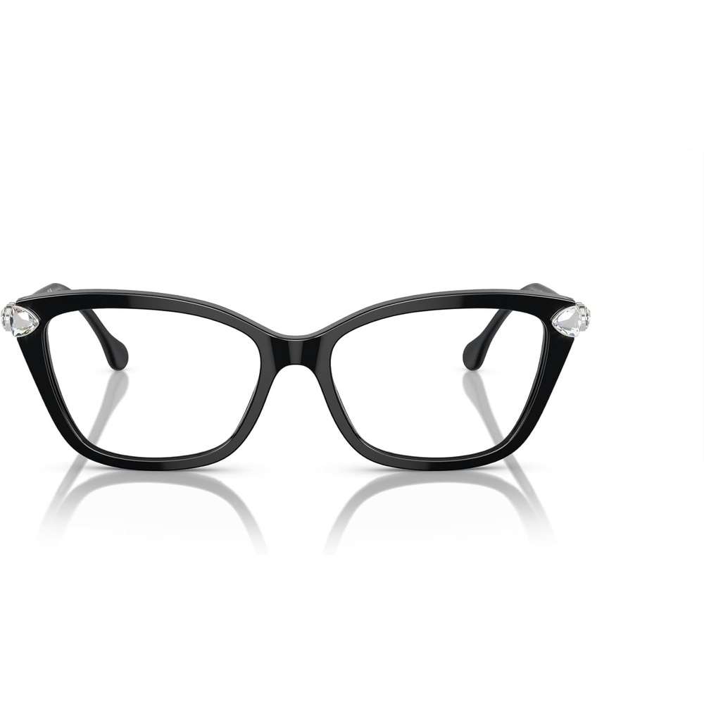 image:imageSwarovski womens Sk2011 Cat Eye Prescription Eyewear FramesBlackDemo Lens