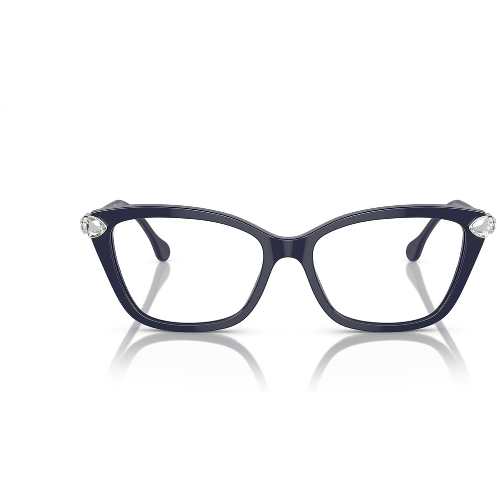 image:imageSwarovski womens Sk2011 Cat Eye Prescription Eyewear FramesBlueDemo Lens
