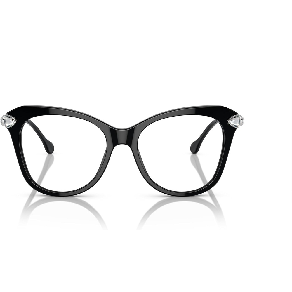 image:imageSwarovski womens Sk2012 Butterfly Prescription Eyewear FramesBlackDemo Lens