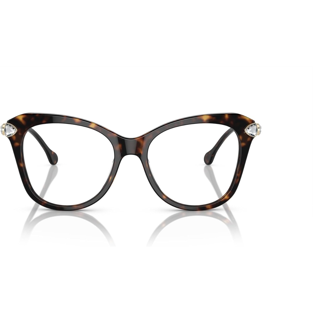 image:imageSwarovski womens Sk2012 Butterfly Prescription Eyewear FramesHavanaDemo Lens