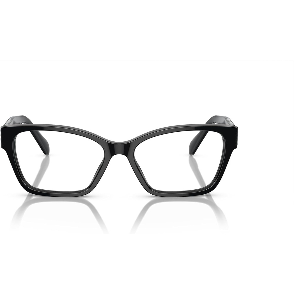 image:imageSwarovski womens Sk2013 Rectangular Prescription Eyewear FramesBlackGreyDemo Lens