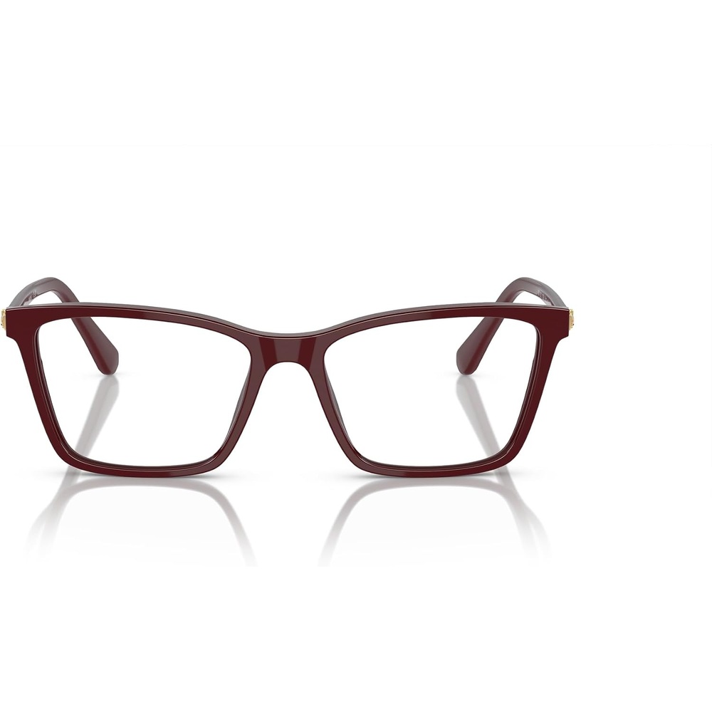 image:imageSwarovski womens Sk2015 Rectangular Prescription Eyewear FramesBurgundyDemo Lens