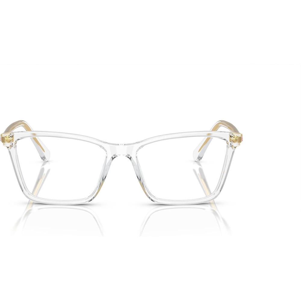 image:imageSwarovski womens Sk2015 Rectangular Prescription Eyewear FramesTransparentDemo Lens