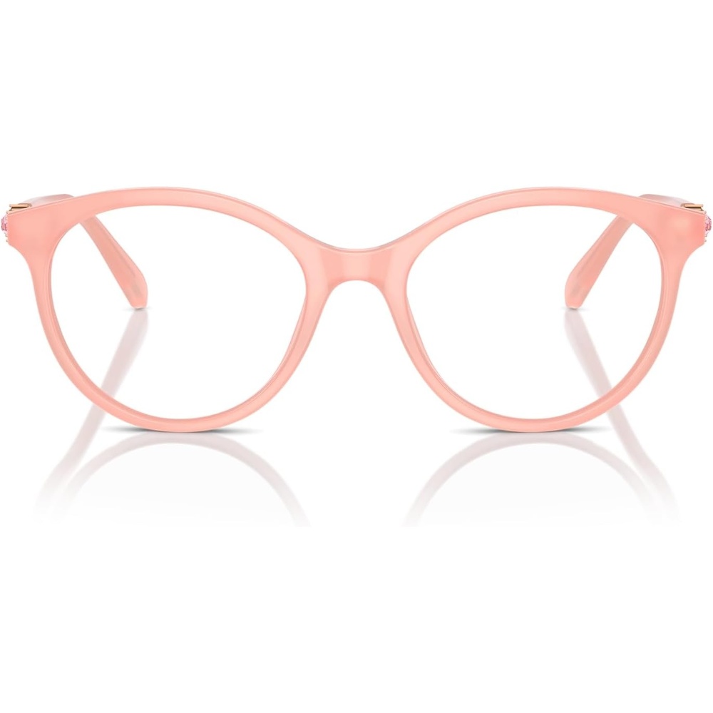image:imageSwarovski womens Sk2019 Round Prescription Eyewear FramesOpal PinkDemo Lens