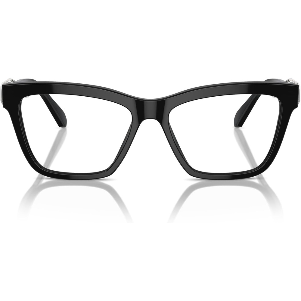 image:imageSwarovski womens Sk2021 Square Prescription Eyewear FramesBlackDemo Lens