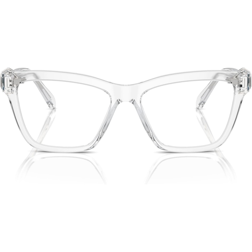 image:imageSwarovski womens Sk2021 Square Prescription Eyewear FramesTransparentDemo Lens