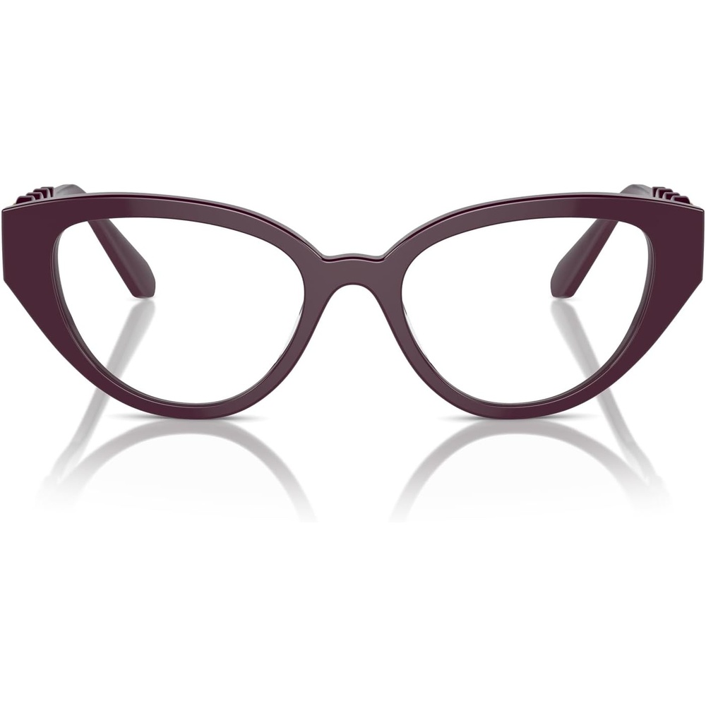image:imageSwarovski womens Sk2024 Cat Eye Prescription Eyewear FramesBurgundyDemo Lens