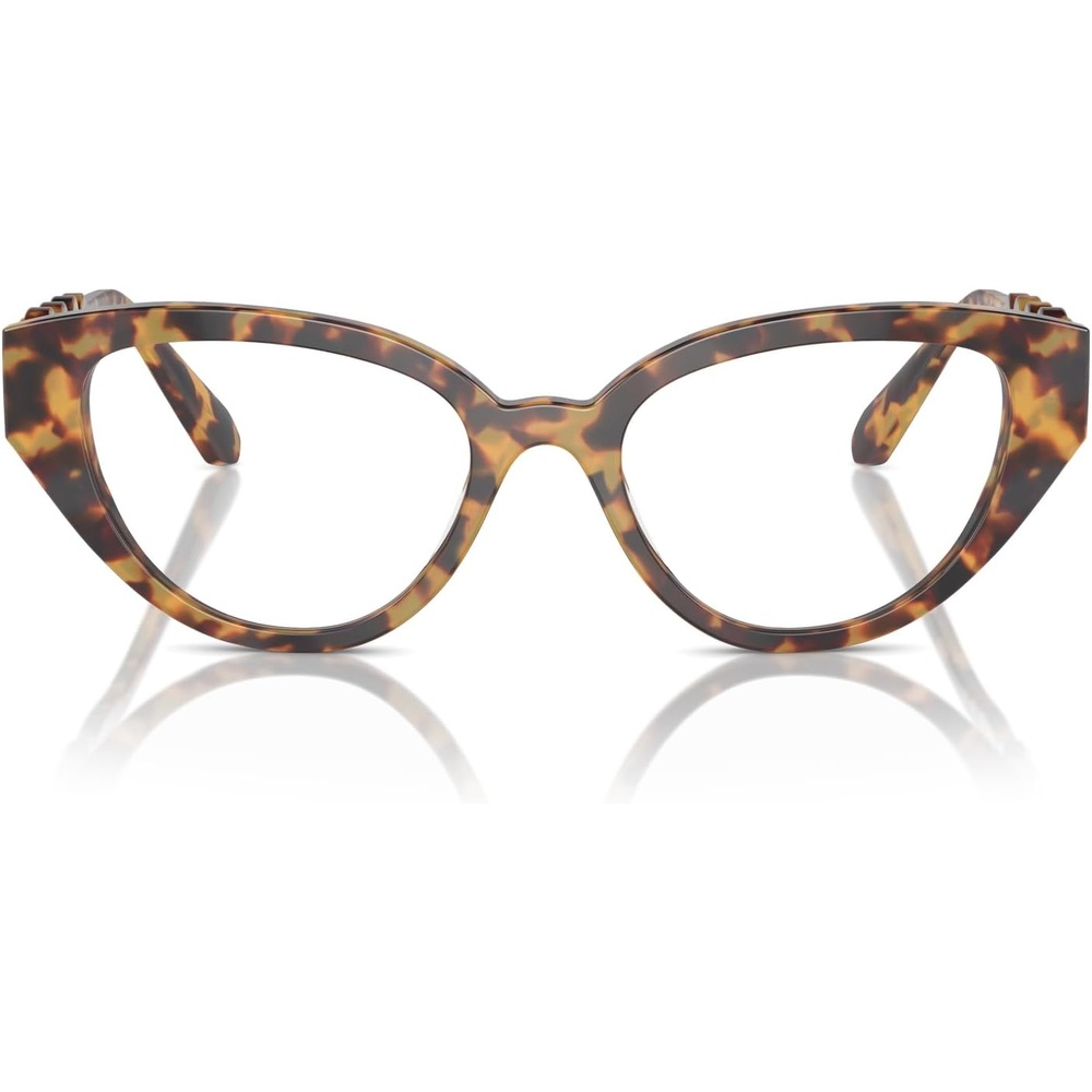 image:imageSwarovski womens Sk2024 Cat Eye Prescription Eyewear FramesHavanaDemo Lens
