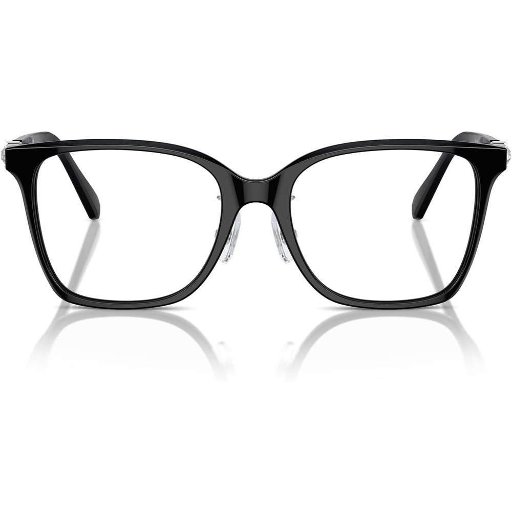 image:imageSwarovski womens Sk2026d Square Prescription Eyewear FramesBlackDemo Lens