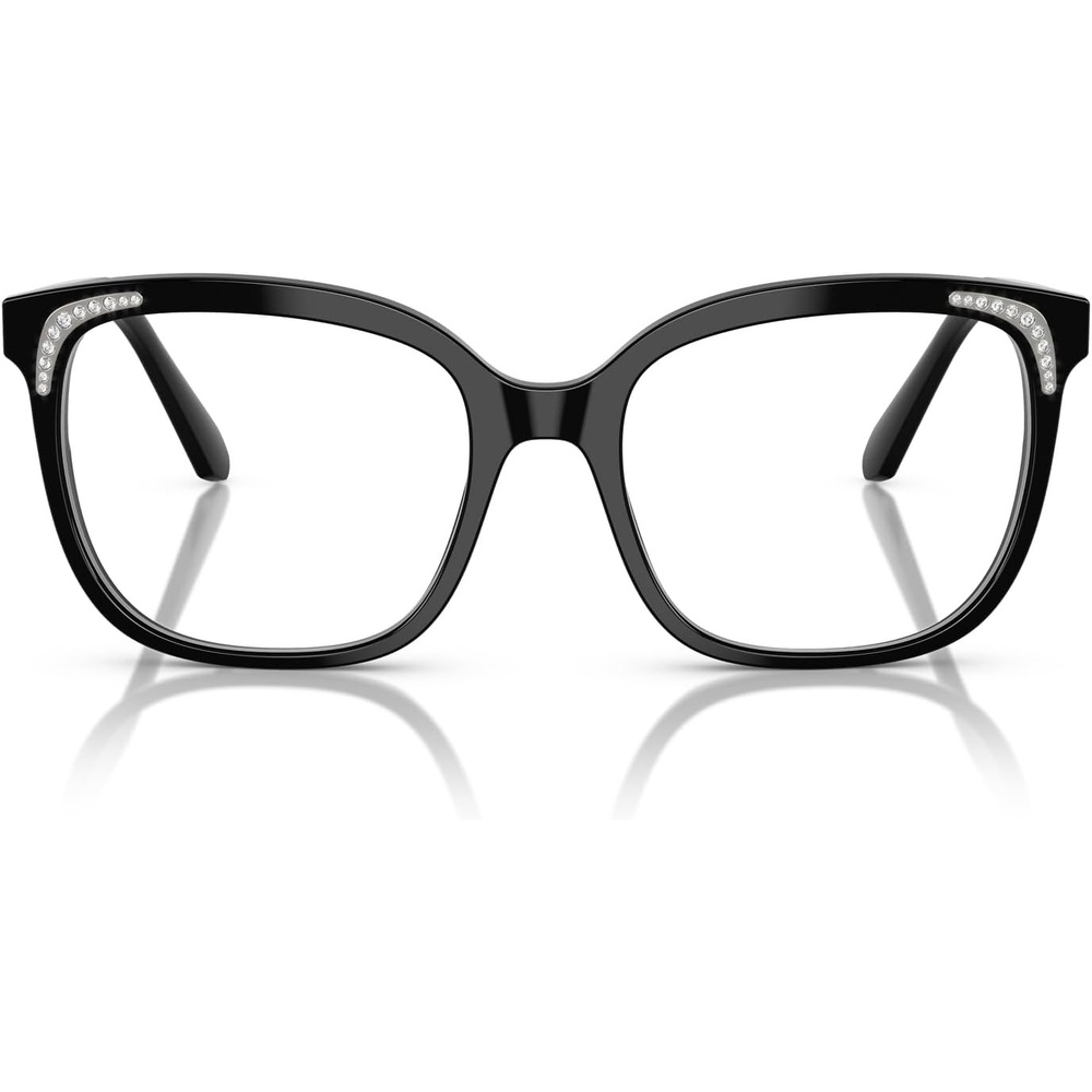 image:imageSwarovski womens Sk2033 Butterfly Prescription Eyewear FramesBlackDemo Lens