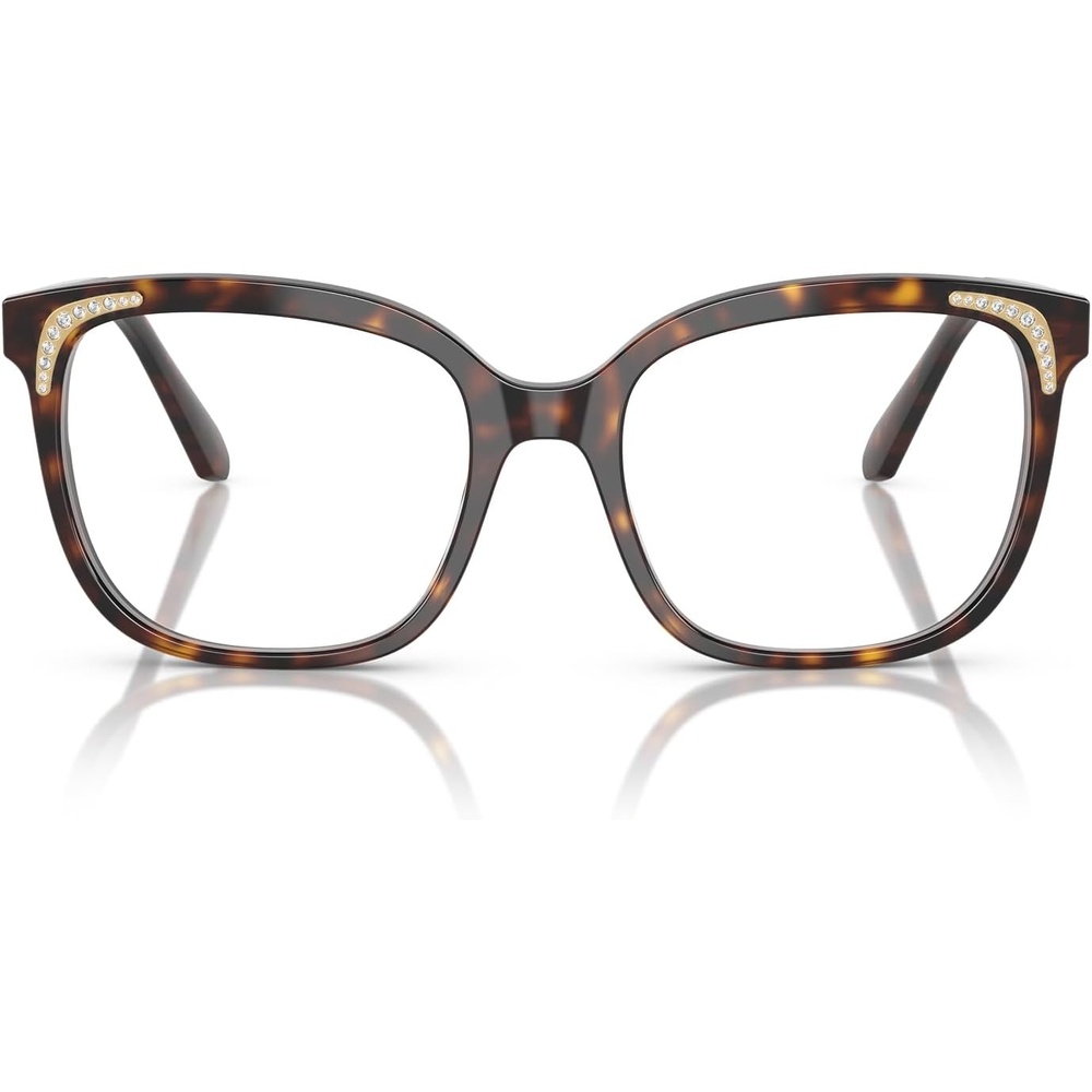 image:imageSwarovski womens Sk2033 Butterfly Prescription Eyewear FramesHavanaDemo Lens