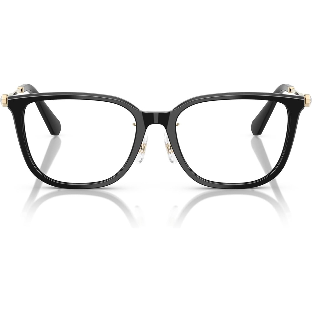 image:imageSwarovski womens Sk2041d Square Prescription Eyewear FramesBlackDemo Lens